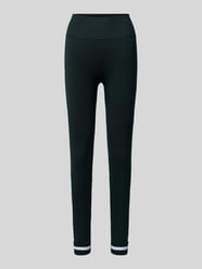 Legginsy o kroju regular fit z szerokim pasem od The Upside - 23