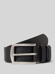 Leren riem met doornsluiting van Pierre Cardin - 7