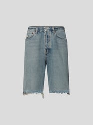 Jeansbermudas im cropped Design von AGOLDE Blau - 2