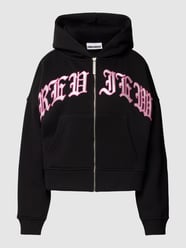 Sweatjacke mit Label-Detail von REVIEW Schwarz - 14