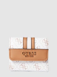 Portemonnaie mit Allover-Label von Guess - 36