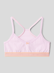 Bustier met spaghettibandjes van SANETTA Roze - 1