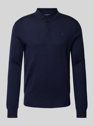 Sweter z dzianiny z kołnierzykiem polo od Polo Ralph Lauren - 33