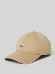 Basceap mit Logo-Patch Modell 'CAPS AND HATS' von Lacoste Beige - 7