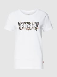 T-Shirt mit Motiv-Print Modell 'THE PERFECT TEE' von Levi's® Weiß - 20