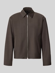 Regular Fit Hemdjacke mit Reißverschluss Modell 'RIKKO' von DRYKORN - 3