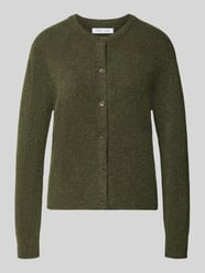 Regular fit cardigan van mix van wol en alpaca model 'NOR' van Samsøe Samsøe - 42