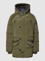 Mittellanger Puffer Mantel von REVIEW Grün - 44