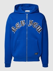 Sweatjacke mit Reißverschluss von REVIEW Blau - 33