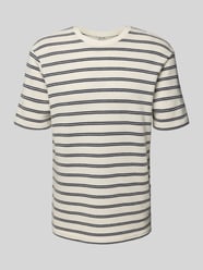 T-Shirt mit geripptem Rundhalsausschnitt Modell 'IAN' von ONLY & SONS - 22
