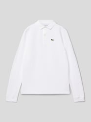 Longsleeve mit Polokragen von Lacoste Weiß - 41