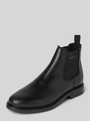 Chelsea boots met logostitching, model 'St Fairkon' van Gant - 17