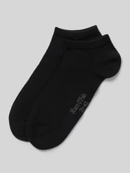 Sneakersocken mit Logo-Schriftzug im 2er-Pack von Marc O'Polo - 1