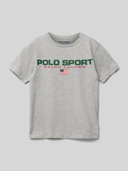 T-shirt met van Polo Sport Grijs / zwart - 5