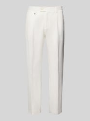 Regular Fit Leinenhose mit Bundfalten von Antony Morato - 30