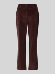 High waist coduroy broek, model 'MARRUCA' van Weekend Max Mara Bordeaux - 27