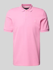 Regular Fit  Poloshirt aus reiner Baumwolle von Marc O'Polo Pink - 5