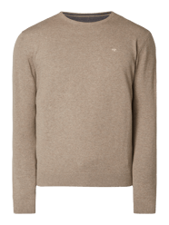 Pullover aus Baumwolle mit Logo-Stickerei von Tom Tailor - 48