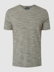 T-Shirt mit Streifenmuster von Pierre Cardin Grün - 22