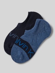 Sneakersocken mit Label-Print von CK Calvin Klein - 4
