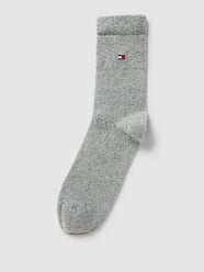 Sokken met labelstitching van Tommy Hilfiger Grijs - 45