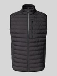 Bodywarmer met ritszakken, model 'Craig' van Brax Grijs / zwart - 25