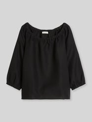 bluzka o kroju regular fit z czystego lnu z dekoltem carmen od Marc O'Polo - 11
