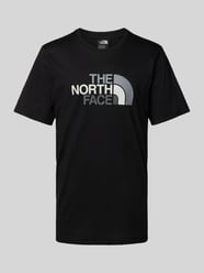 T-Shirt mit Label-Print Modell 'EASY' von The North Face Schwarz - 9