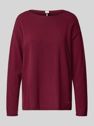 Wollpullover mit Kaschmir-Anteil Modell 'STYLE.LIZ' von Brax Bordeaux - 12