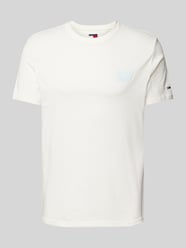 Regular Fit T-Shirt aus reiner Baumwolle mit Label-Schriftzug von Tommy Jeans - 34