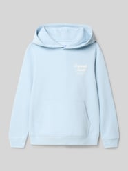 Hoodie mit Label-Print und Känguru-Tasche von Jack & Jones - 28