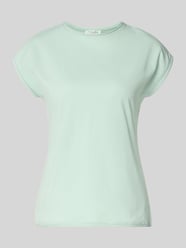 T-Shirt mit Rundhalsausschnitt und Rollsaum von Christian Berg Woman - 25