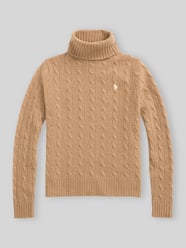 Sweter z golfem o kroju regular fit z mieszanki wełny i kaszmiru od Polo Ralph Lauren - 16