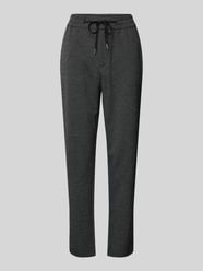 Relaxed Fit Jogpants mit Tunnelzug und Musterung von s.Oliver RED LABEL Schwarz - 17