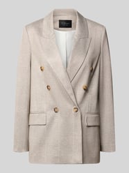 Regular fit lange blazer met dubbele knoopsluiting van s.Oliver BLACK LABEL - 33