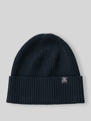 Mütze mit Label-Patch von Marc O'Polo - 1
