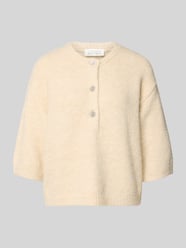 Strickpullover mit 1/2-Arm Modell 'Ester' von GUIDO MARIA KRETSCHMER WOMAN Beige - 48