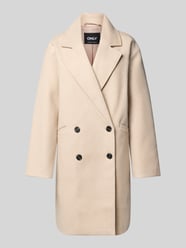 Płaszcz o kroju oversized z kołnierzem z połami model ‘BLAKE’ od ONLY - 48