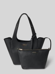 Tote Bag in Leder-Optik mit Logo-Applikation Modell 'Calista' von Guess - 2