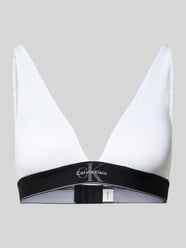 slim fit bh met logo-stitching van Calvin Klein Underwear - 37