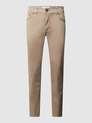 Regular Fit Stoffhose mit Stretch-Anteil Modell 'Cooper' von Brax Beige - 5