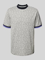 T-Shirt mit Label-Print Modell 'TRAIN' von EA7 Emporio Armani - 36