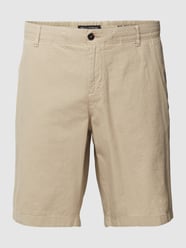 PLUS SIZE Bermudas mit Gesäßtaschen Modell 'Salo' von Marc o' Polo Plus Blau - 26