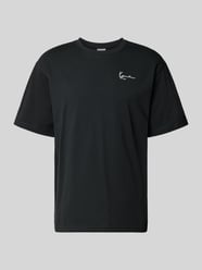 t-shirt o kroju oversized z wyhaftowanym logo od Karl Kani - 46