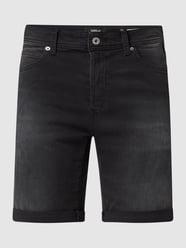 Tapered Fit Jeansshorts mit Stretch-Anteil  von Replay Schwarz - 18