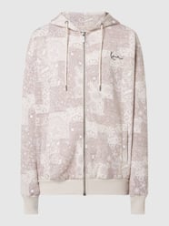 Sweatjacke mit Paisley-Muster  von KARL KANI Weiß - 28