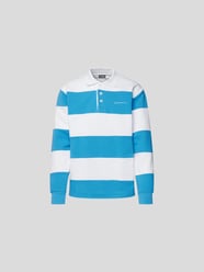 Poloshirt mit Streifenmuster von Jacquemus Blau - 5