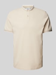 Poloshirt mit kurzer Knopfleiste von MCNEAL Beige - 41