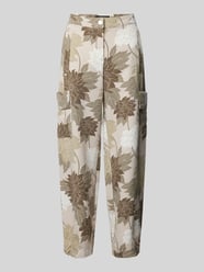 Relaxed Fit Cargohose mit Eingrifftaschen von Marc Cain Beige - 2