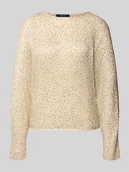 Pullover mit schimmerndem Strickdetail von VERO MODA Beige - 7